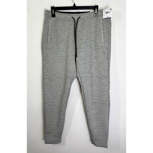 American Eagle AE 24/7 Jogger Mens Medium Gray Active Sweatpants Zip Pockets NEW - Picture 2 of 10